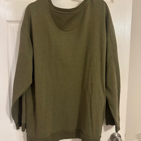 NATURAL LIFE Green Sweatshirt with Pockets - Picture 2 of 9
